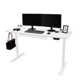 Electric Standing Desk With Drawer - 160cm x 60cm