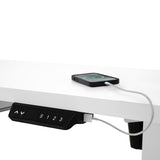 Electric Standing Desk With Drawer - 160cm x 60cm