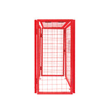 Red Gas Bottle Collapsible Mesh Cage - 92cm x 110cm x 50cm