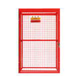 Red Gas Bottle Collapsible Mesh Cage – 181cm x 116cm x 57cm