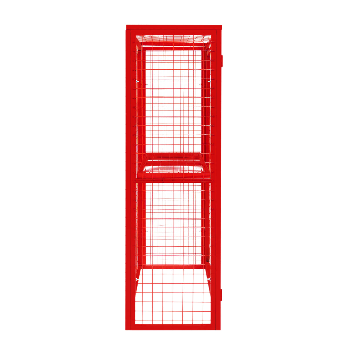 Red Gas Bottle Collapsible Mesh Cage – 181cm x 116cm x 57cm