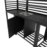 Aluminium Outdoor 3pc Kitchen Set