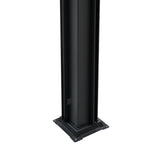 Anthracite Aluminium Pergola With LED Lights - 3m x 4m