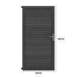 Composite Panel Gate - Grey