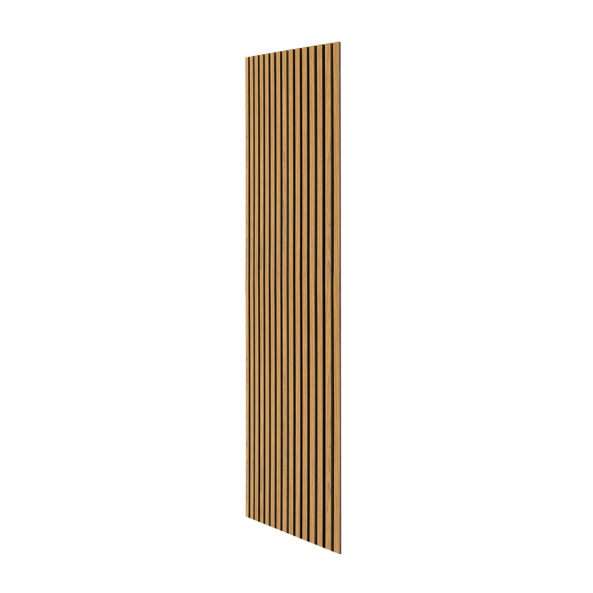 Acoustic Slat Wall Panels x 3 - Oak