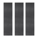 Acoustic Slat Wall Panels x 3 – Anthracite Grey