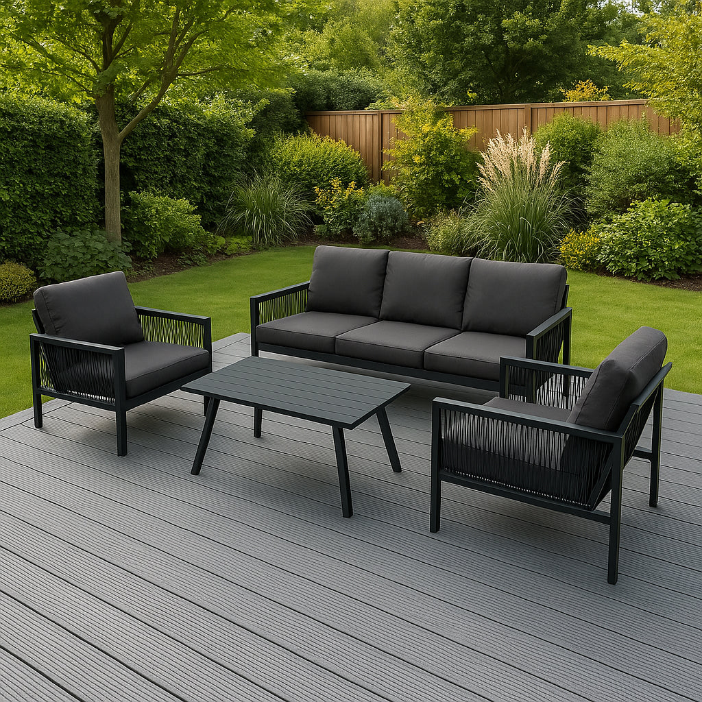 Composite Decking Boards x 5 – Grey