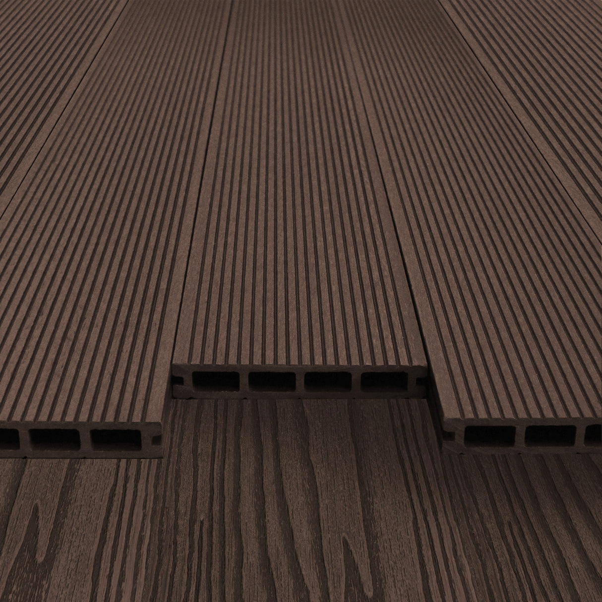 Composite Decking Boards x 5 – Brown