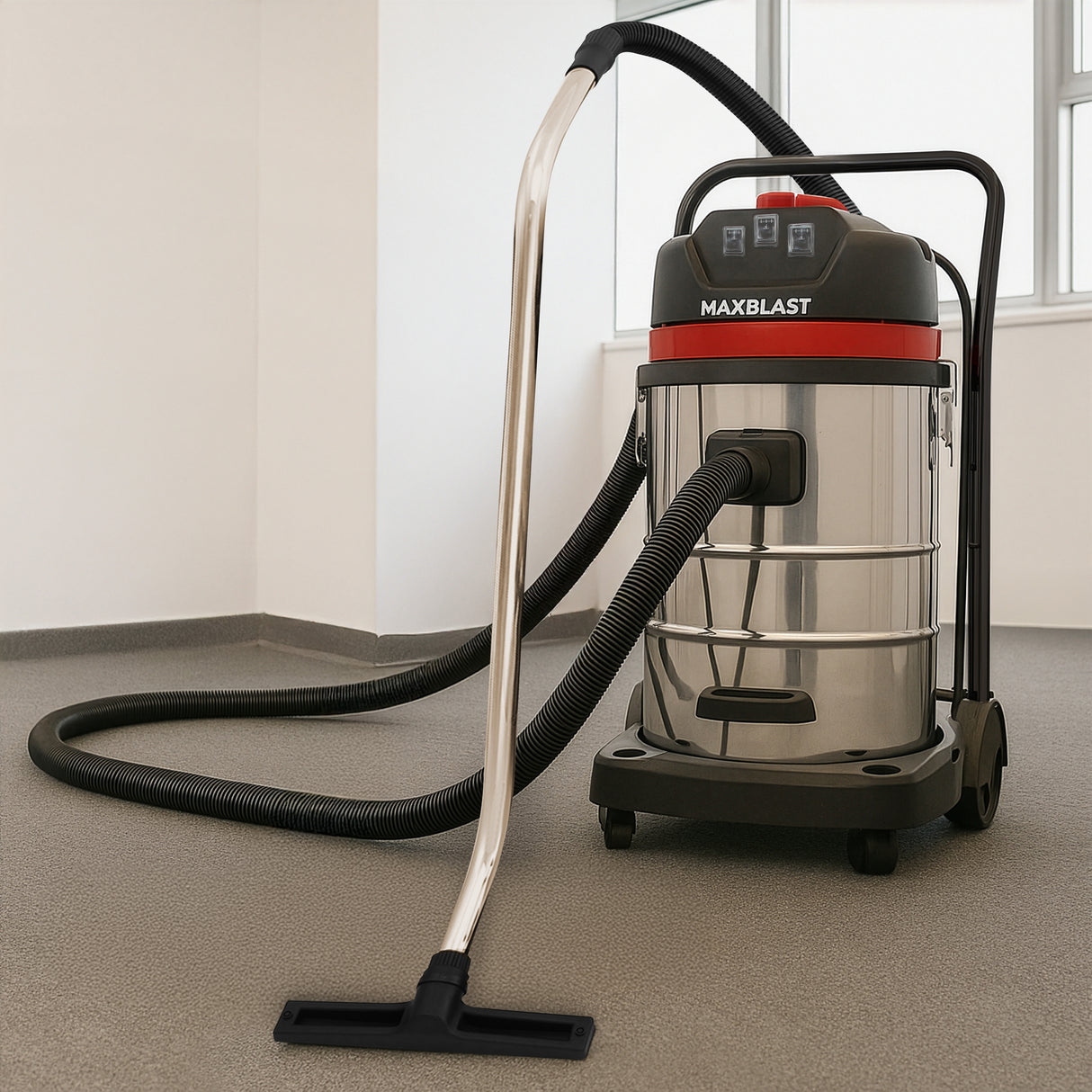 80L Wet & Dry Vacuum With 5m Hose