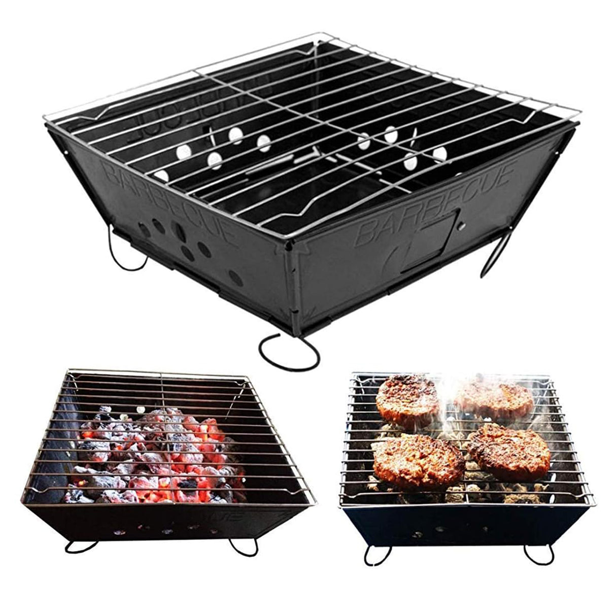 Portable BBQ with Cherrywood Wood Chips