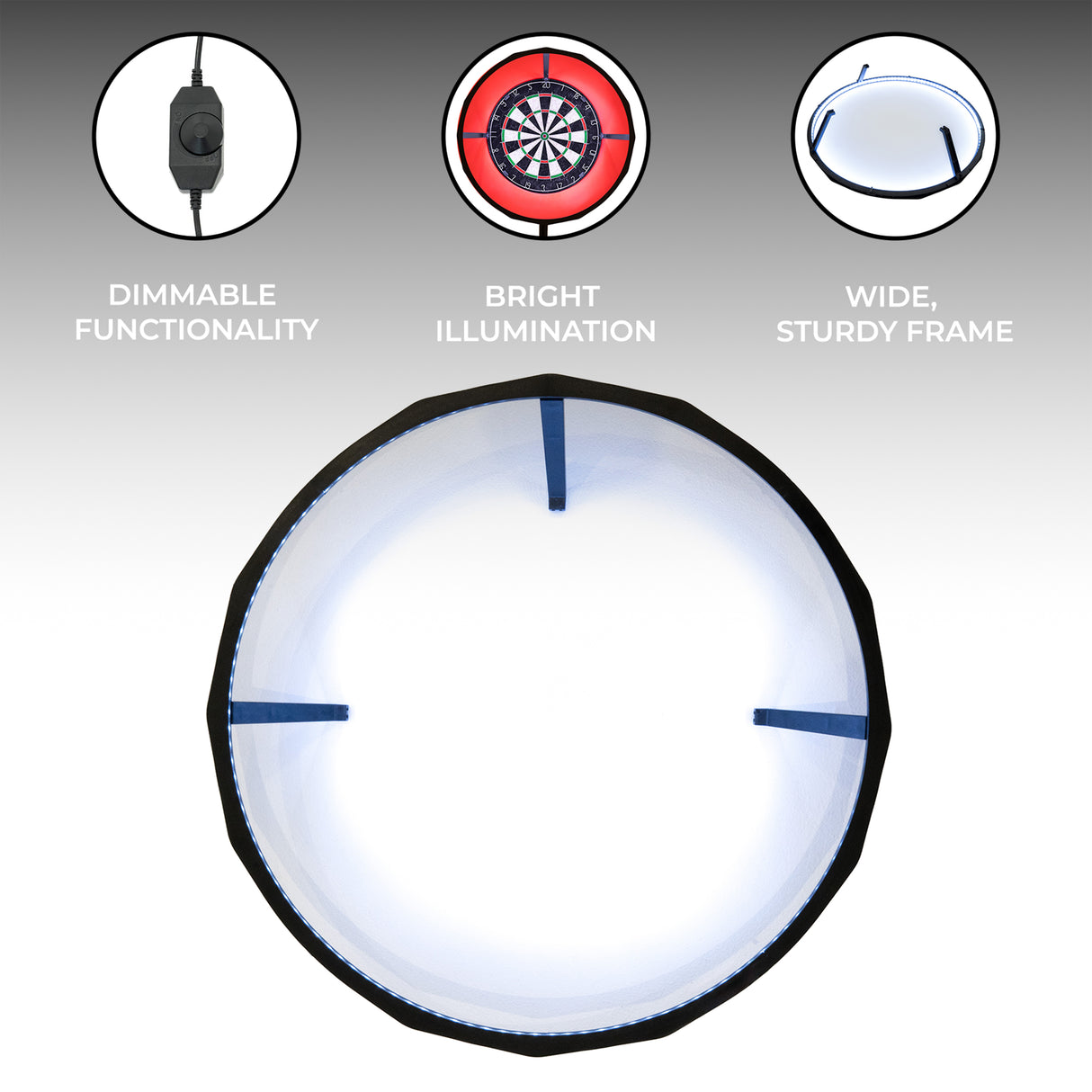 Dartboard LED Ring Light