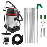 80L Wet & Dry Vacuum, Gutter Vacuum Poles, 5m Hose & Camera