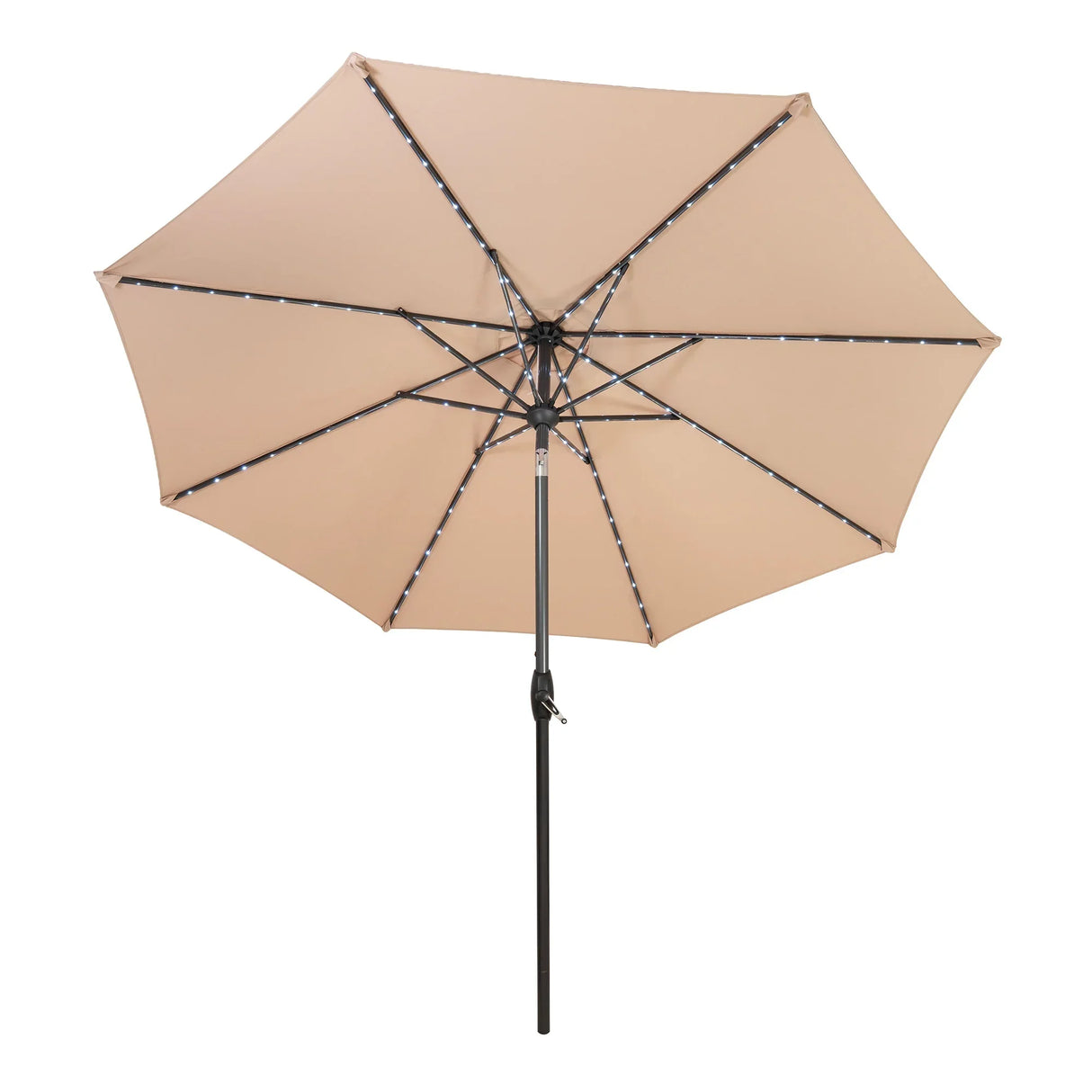 LED Tilt Parasol 2.7m – Beige
