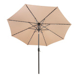 LED Tilt Parasol 2.7m – Beige