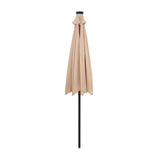 LED Tilt Parasol 2.7m – Beige