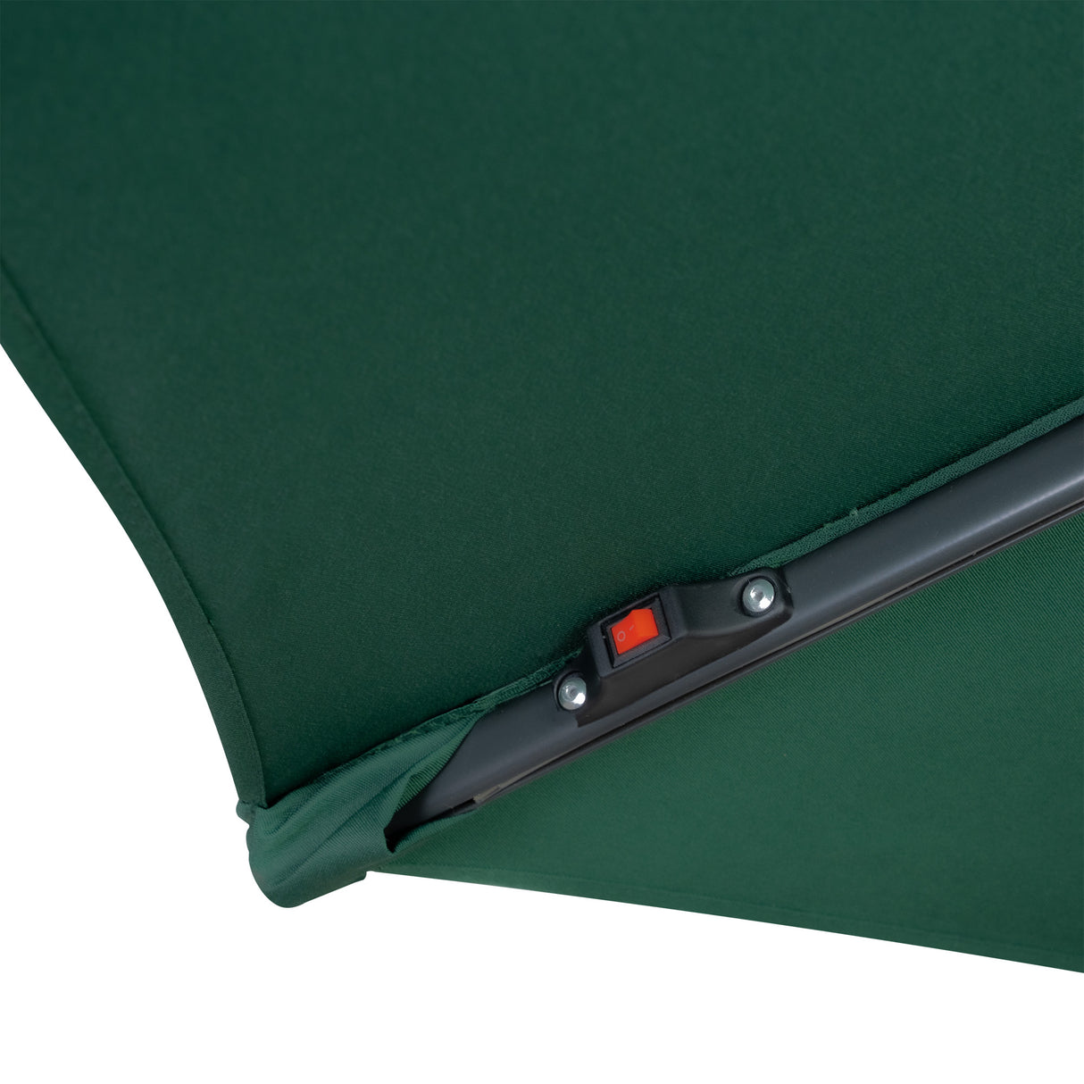 LED Cantilever Parasol 3m – Green