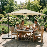 Cantilever Parasol Base – Square x 4