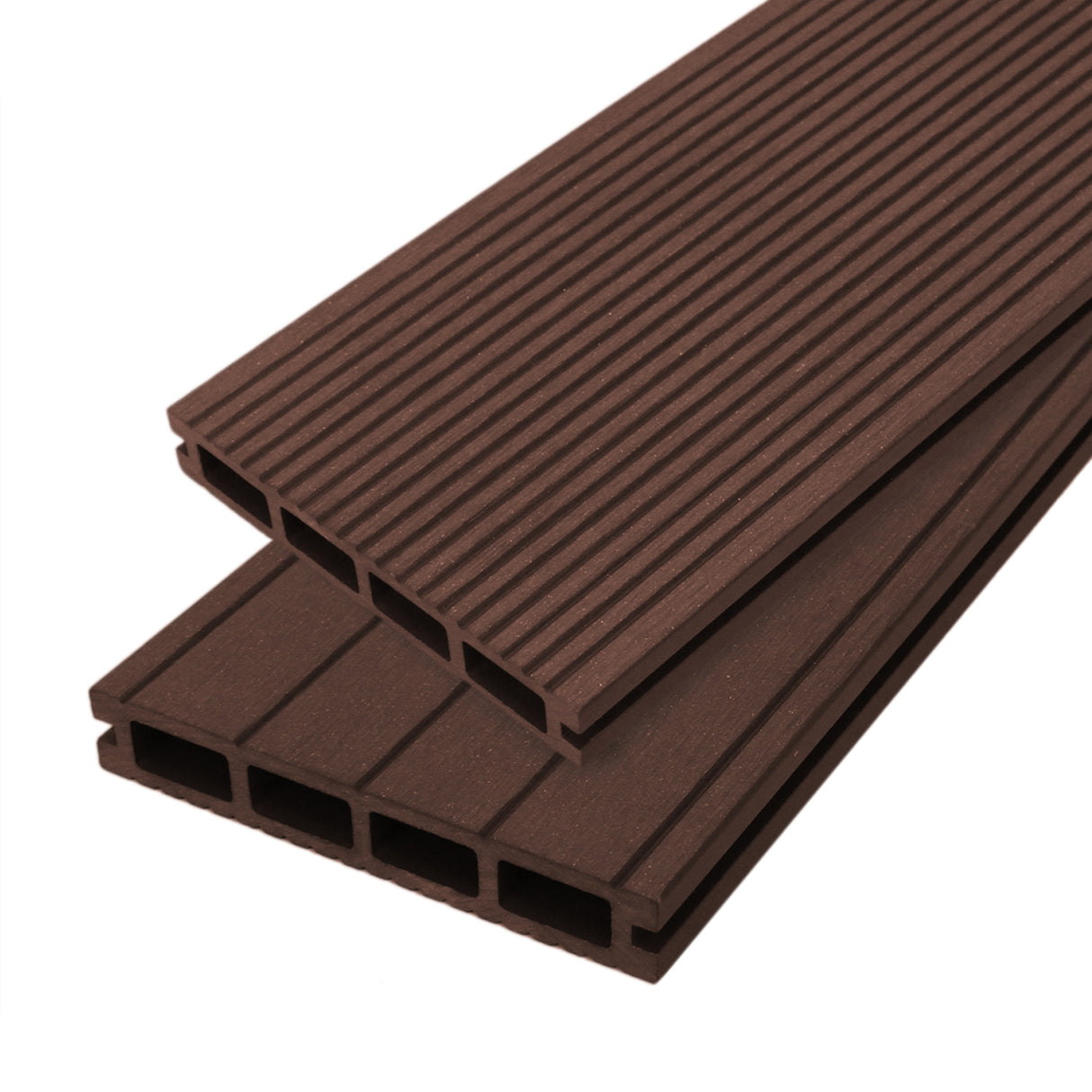 Composite Decking Boards x 5 – Conker Brown