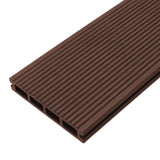 Composite Decking Boards x 7 – Conker Brown