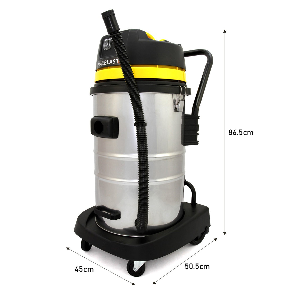 50L Wet & Dry Vacuum, Gutter Vacuum Poles & Camera