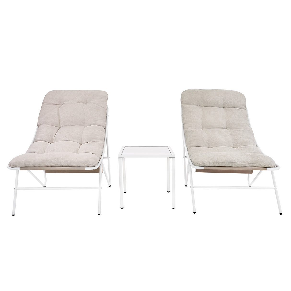 3 Piece Bistro Set - Cream