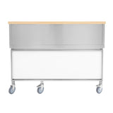 Mobile Cocktail Bar Station & Ice Cart – 800mm