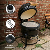 Kamado BBQ Grill – 13”