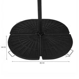 Cantilever Parasol Base – Fan x 4