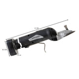 Cordless horse clippers in sleek black and silver design, featuring ergonomic grip, adjustable blade, and compact size for easy handling