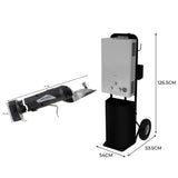 Deluxe Horse Shower & Cordless Clippers - Black