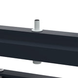 Single Wheelie Bin Metal Storage - Anthracite Grey