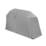 Medium motorbike tent in grey, featuring a sleek design, durable fabric, and a spacious, protective structure for outdoor use
