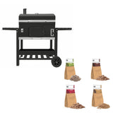 XXL BBQ Smoker Grill & Wood Chips/Chunks