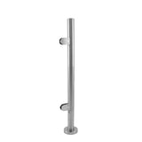 MonsterShop Stainless Steel Balustrade, End Post, 90cm H