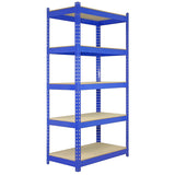 2 x T-RAX Blue Metal Racking Units 75cm x 150cm x 30cm