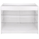 Capricorn Brilliant White Shop Counter & Retail Display Set