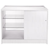 Taurus Brilliant White Shop Counter & Retail Display Set