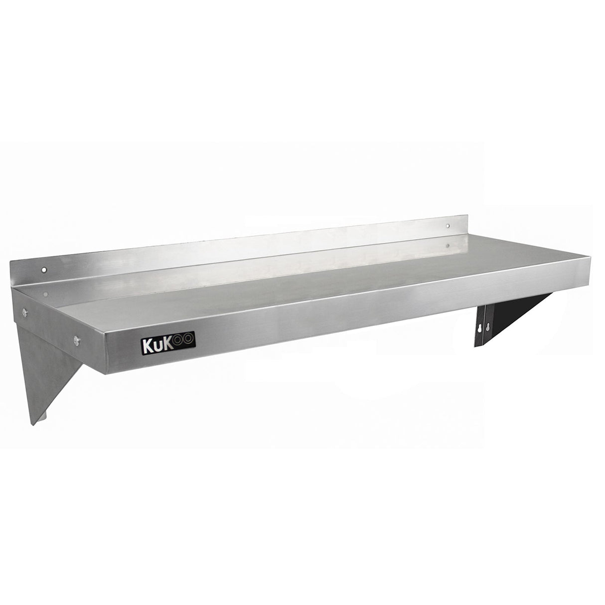 2 x KuKoo Stainless Steel Shelves 1250mm x 300mm