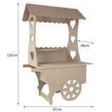 KuKoo Mini Candy Cart Wedding Sweet Stall