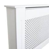 Radiator Cover MDF White 1720mm