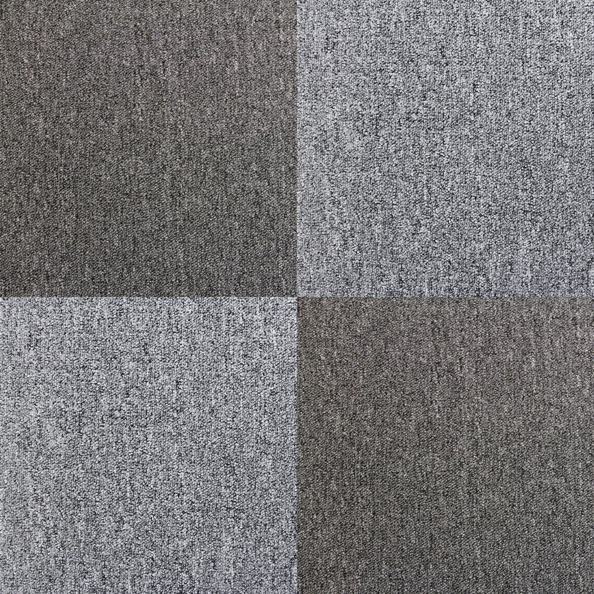 40 x Carpet Tiles Anthracite Grey 10m2
