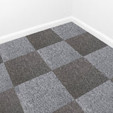 40 x Carpet Tiles Anthracite Grey 10m2