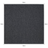 20 x Carpet Tiles 5m2 / Charcoal Black