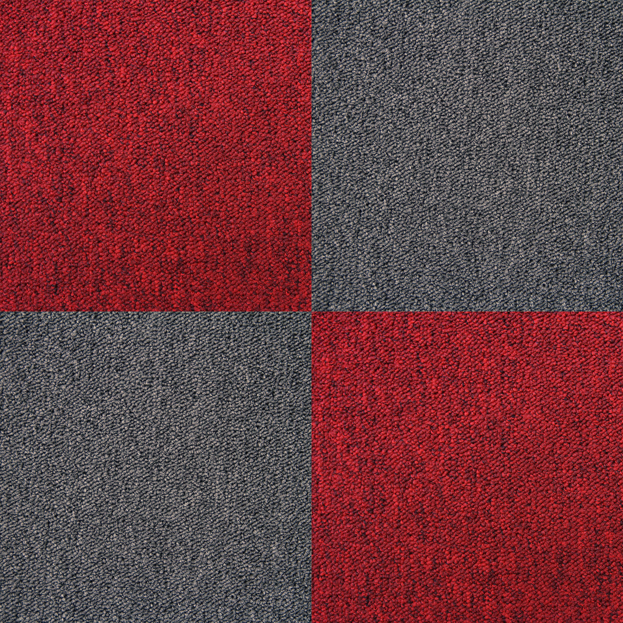 40 x Carpet Tiles 10m2 / Scarlet Red