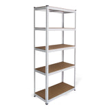 3 x E-Rax White Metal Racking Units