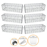 Gabion Baskets 100 x 30 x 30cm / 6 Pack