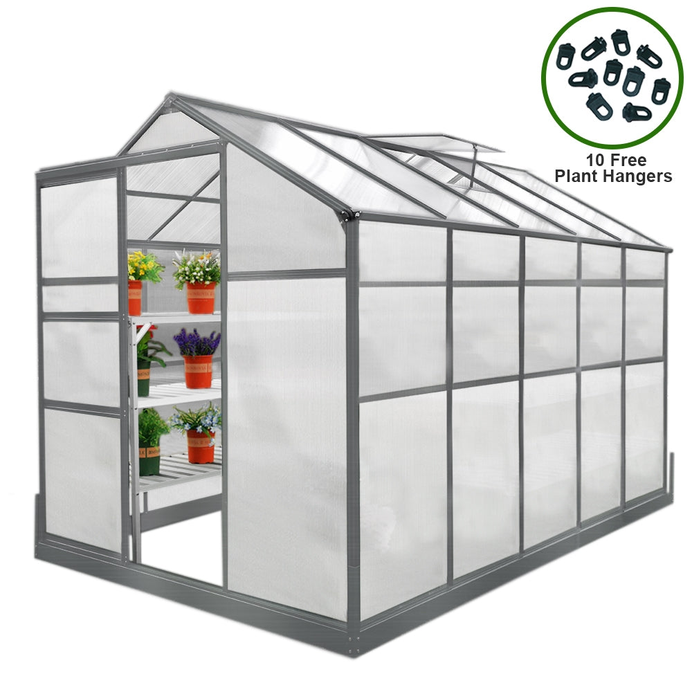 Greenhouse 6ft x 10ft With Base