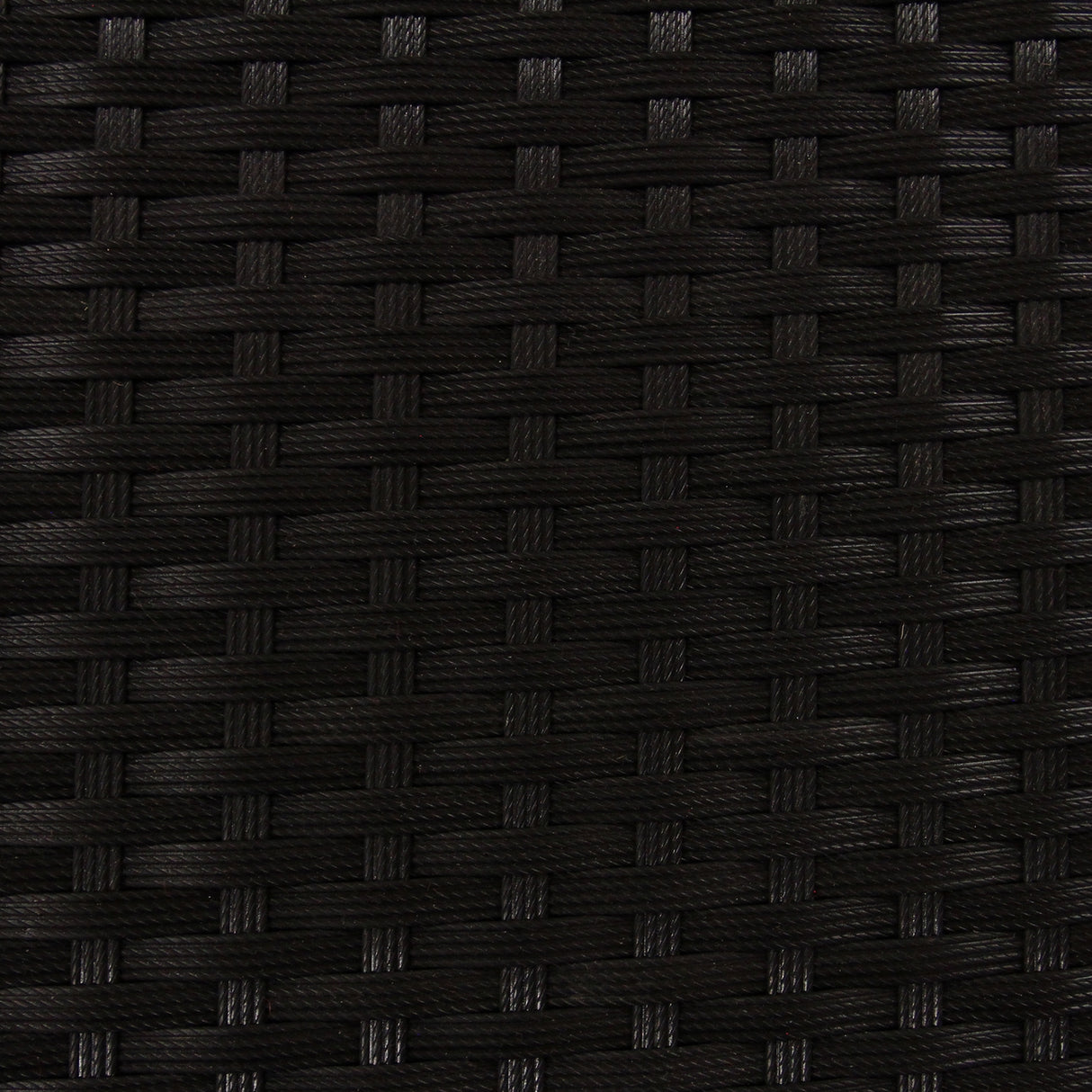 Jardí Rattan Bistro Set Black