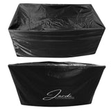 Jardí Rattan Bistro Set Black