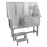 Pet Dog Bath Steel Tub Washing Station 400mm